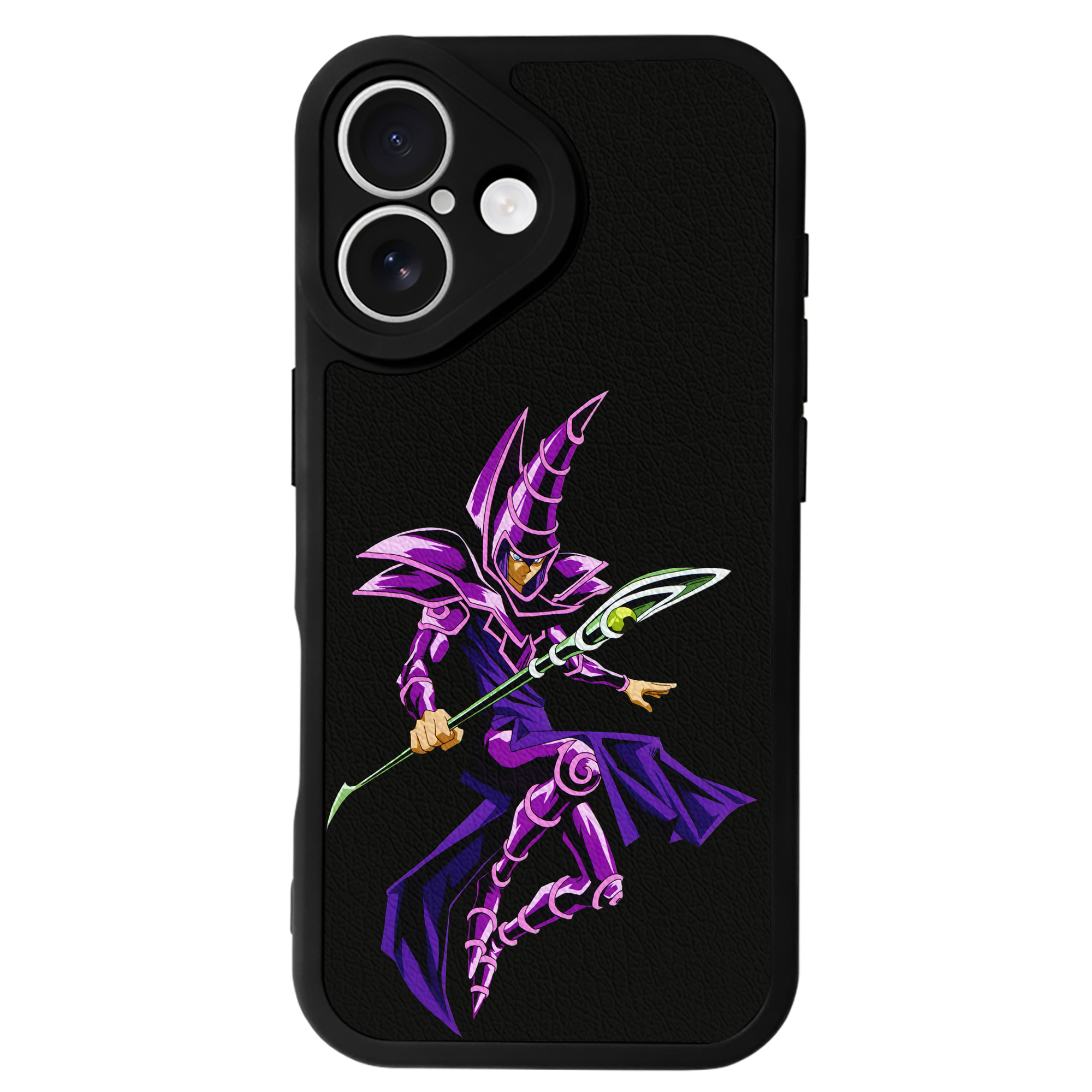 遊☆戯☆王 Yu-Gi-Oh! 【iPhone 16シリーズ対応】シリコンスマホケース（レザー調） 材質：シリコン